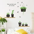 thumbnail image 6 of Removable Green Plant Wall Decals, DIY Hanging Potted Shelf Peel and Stick Wall Art, 16x24 Inch, for Nursery Ki-ds Room Home Decor, Self-Adhesive PVC Vinyl Stickers, 6 of 8