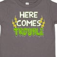 thumbnail image 4 of Inktastic Here Comes Trouble Boys or Girls Toddler T-Shirt, 4 of 5
