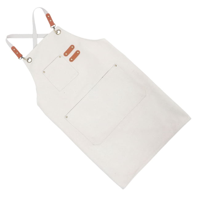 NUOLUX Delantal Impermeable Reutilizable Para Camareras Con Ajustables Y Tela De Alta Densidad