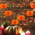 thumbnail image 6 of Halloween Decorations Paper Lanterns Pumpkin Lantern for Indoor & Outdorr Home Decor Orange, 6 of 6