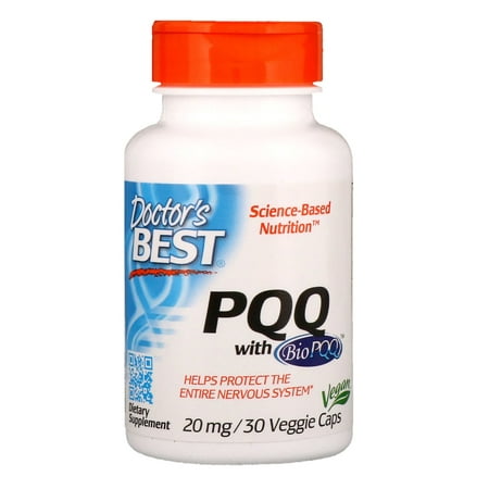 Doctor's Best Pqq with Biopqq 20 mg 30 Veg Caps (Best Doctors For Testosterone Replacement Therapy)