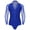 Blue, variant on Eandarui Men Sheer Mesh Latin Ballroom Dance Leotard Shiny Bodysuit Cha-Cha Ballet Dance Class Black M