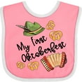 thumbnail image 3 of Inktastic My 1st Oktoberfest Green Hat Accordion and Pretzels Boys or Girls Baby Bib, 3 of 4