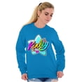 thumbnail image 3 of XOMG POP Kinley Sweet and Salty Women Crewneck Sweatshirt Brisco Brands M, 3 of 6