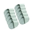 thumbnail image 4 of Thinsony Golf Head Covers PU Portable Protector Travel Athlete Golf for Training Light Blue Large 10 Pcs 1Set, 4 of 6