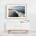thumbnail image 5 of Wave Line - San Diego California Photography Oak Framed Wall Art Print 16 x 24 inches, 5 of 6