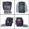 thumbnail image 4 of SPRING Portable Woven Wool Crochet Clothing Storage Bag Storage Box Wool Storage Bag For DIY Tool Household Organizer Purple, 4 of 9