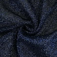 thumbnail image 5 of BalsaCircle 7.5 feet Navy Blue Metallic Glittered Spandex Round Backdrop Stand Cover Wedding Decorations, 5 of 7