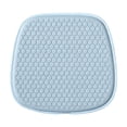 thumbnail image 2 of 3D Suspended Ice Silk Cooling Seat Pad, TPE Honeycomb Gel Breathable Ergonomic Back Support Cushion Portable for Car Office Home, 2 of 8