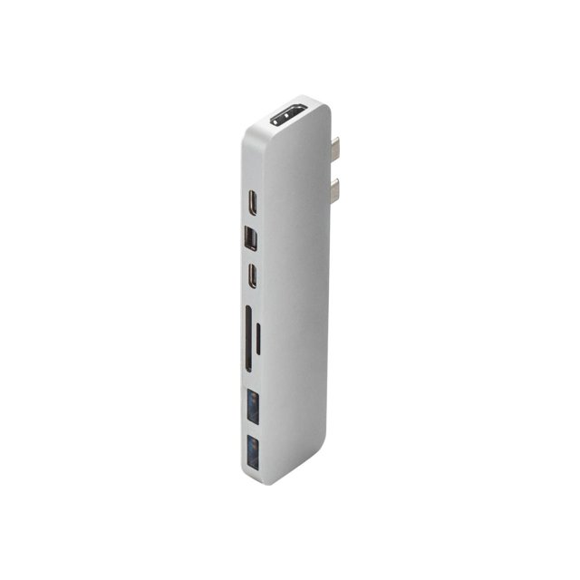 HyperDrive Pro 8-in-2 Hub - station d'Accueil - USB-C x 2 - HDMI, Mini DP