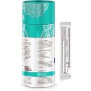 GuruNanda Cocomint Oil Pulling with Essential Oils & Vitamins D, E & K2 -Travel Mouthwash for Oral Care - 7 Sachets
