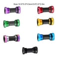 thumbnail image 3 of ZheElen Bottom Bracket BB Cups Replacement Modified Component Outdoor Cycling Accessory Threaded Bike Bicycle Parts Blue 1Set, 3 of 6