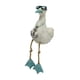 thumbnail image 1 of Estatua de ave marina, decoración de escritorio de playa, artesanía de resina, decoración costera nórdica, animal Azul con ancla, 1 of 7