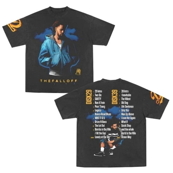 J Cole Merch 2026 Shirt Unisex Tops Vintage Tee Jersey Outdoor Tee Fashion y2k Top
