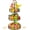 3 Tier with Hanger, variant on 4 Tier Fruit Bowl Basket with Banana Hangers, Kitchen Counter Metal Round Produce Holder, Stable Vegetable Countertop Stand Organizer, Corner Multi Tiered Storage Rack, Sturdy Base, Black