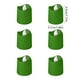 thumbnail image 3 of Pack de 6 luces LED para velas | Juego de velas electrónicas sin llama, plástico dorado, rojo, verde | Alimentado por batería, parpadeo realista, ahorro de energía | Decoración navideña interior, 3 of 6