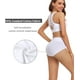 thumbnail image 3 of Ropa interior de mujer, bragas de algodón de talle alto para damas, suaves, con cobertura total, paquete de 5 unidades surtidas., 3 of 5