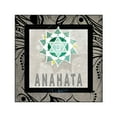 thumbnail image 2 of LightBoxJournal 20x20 Black Ornate Wood Framed with Double Matting Museum Art Print Titled - ChakrasYogaTile_Anahata V2, 2 of 4