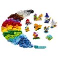 thumbnail image 4 of LEGO Classic Creative Transparent Bricks 11013 Kids’ Toy Building Kit (500 Pieces), 4 of 7