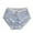 Light Blue, variant on Girls' Cotton Brief Cotton Girls' Breathable Mid Waist Student Full Cotton Crotch Pants Baby Soft Cotton Panties Light Blue L