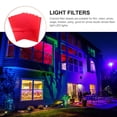 thumbnail image 4 of 7 Sheets of Color Correction Gel Light Filter Photo Studio Prop Flashlight Led Light Filter, 4 of 8
