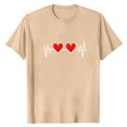thumbnail image 4 of Tops para hombre, blusas y camisas de manga corta con cuello redondo para hombre, camisetas casuales con estampado de moda para hombre, blusa de manga corta, blusa de poliéster para hombre., 4 of 4