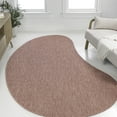 thumbnail image 5 of JONATHAN Y SHAPES 8 x 10 Area Rug, Evan Rustic Organic Curve - Light Rose, SHP102F-8, 5 of 8