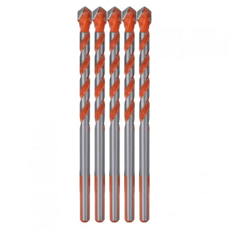 

2024 5Pcs 6mm Drill Bit Multifunctional Alloy Head Triangular Shank for Wood Wall Hole Opening g