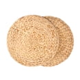 thumbnail image 1 of Manteles Individuales Redondos De Paja De Totora Manteles Individuales De Ratán Estera De Paja Natural Manteles Individuales De Tejido Trenzado Estera De Aislamiento De Mesa Hecha A Mano Scienceny HA023961-01, 1 of 6
