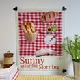 thumbnail image 1 of Tapiz de microtela Sunny Saturday Morning, 37 x 46 cm, 1 of 2