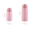 thumbnail image 3 of Portable Thermos Cup Mini Vacuum Flask Student Thermos Cup Stainless Steel Thermos Stainless Steel Vacuum Flask Thermos Cup Vacuum Flask Thermos BEIGE 360ML, 3 of 8