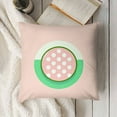 thumbnail image 3 of ST Patricks Day Lucky Charm Shamrock Throw Pillow Covers,  Buffalo Plaid Clover Pink Decorations for Sofa Couch, 3 of 5