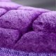 thumbnail image 4 of Almohadilla de lavado de felpa KAIYANG para tapizado de inodoro universal con cremallera morado, 4 of 5