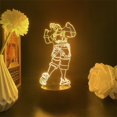 thumbnail image 1 of Luz nocturna LED 3D Overwatch Zaryas que cambia de color para niños, 1 of 5