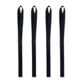 thumbnail image 3 of Correas de de Suave Negras DYNWAVEMX Correas de amarre de bucle suave 4 piezas, 3 of 8