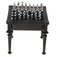 thumbnail image 2 of Mini Desktop Chess : Mini Ajedrez en Miniatura Aleación Colección Decoración para Hogar, 2 of 8