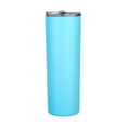 thumbnail image 6 of Dienrx 20Oz White 304 Stainless Steel Sublimation Tumbler - Straight Design | Double-Wall Insulation, Metal Straw & Slide Lid for Custom Gifts, Coffee To-Go, Home, Office, Gift Buyers, 6 of 7