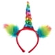thumbnail image 2 of Niñas Iris Cuerno Diadema Con Lentejuelas Disfraz Disfraz 6 Colcomx Unicornio, 2 of 7