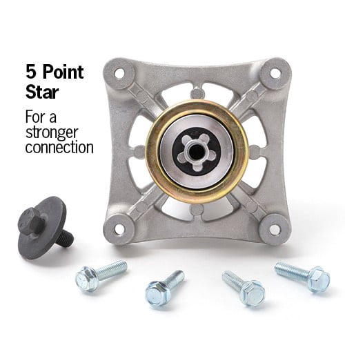 Terre Products, 3 Pack Replacement Lawn Mower Spindle Assembly, Fits 42", 46", 48", 54" Mower Decks, Compatible with Husqvarna 532192870, 532187281, 532187292