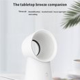 thumbnail image 2 of Humidificador De Aire Con Ventilador Sin Aspas 3 En 1, Luz Cálida Suave, Lámpara De Noche, Ventilador Eléctrico Usb De Viento Ajustable seitruly HA022301-00, 2 of 7