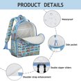 thumbnail image 3 of Excavator Construction Vehicle School Backpack Adjustable Shoulder Straps Chest Strap Spacious Durable Bookbag, 3 of 6