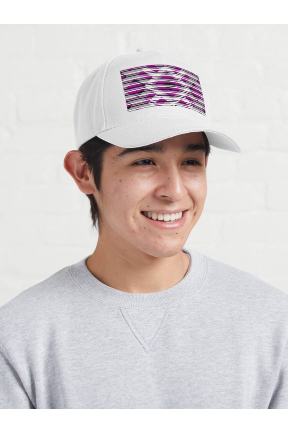 Ace Diamond Pattern 2 Baseball Cap, Card-Inspired Geometric Design, Classic Gift Hat