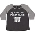 thumbnail image 3 of Inktastic Life's Better Polka Music Women's Plus Size T-Shirt, 3 of 5