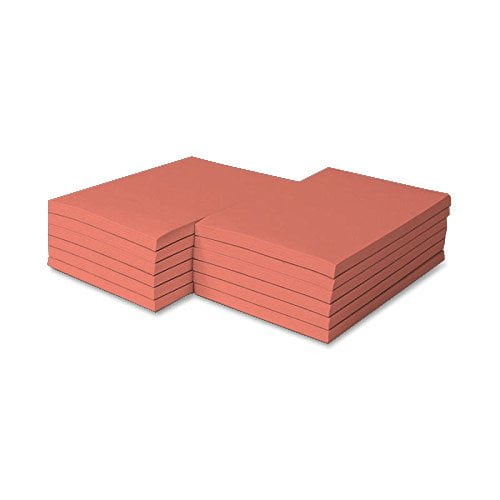 Bloques de notas en forma de S con impresión superfina de 4 x 6 cm, 100 hojas, paquete de 5