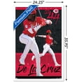 thumbnail image 3 of MLB Cincinnati Reds - Elly De La Cruz 23 Wall Poster, 22.375" x 34" Framed, 3 of 5