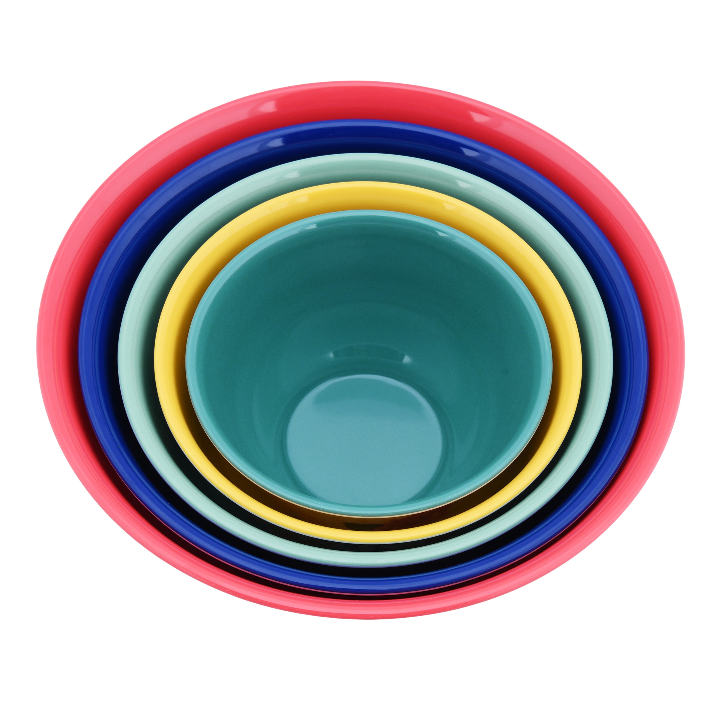 The Pioneer Woman 10-Piece Melamine Mixing Bowl Set, Fancy Flourish