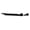 Black, variant on Greenstar, Black Touch 'n Hold Smooth Door Closer
