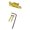 Gold color, variant on Necvior Tone Enhancing Electric Guitar Bridge Compatible for Various Models Music Styles