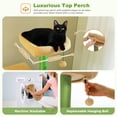 thumbnail image 4 of Cat Tree PAWZ Road Cactus, 158 cm, con 2 condominios y 4 rascadores, 4 of 8