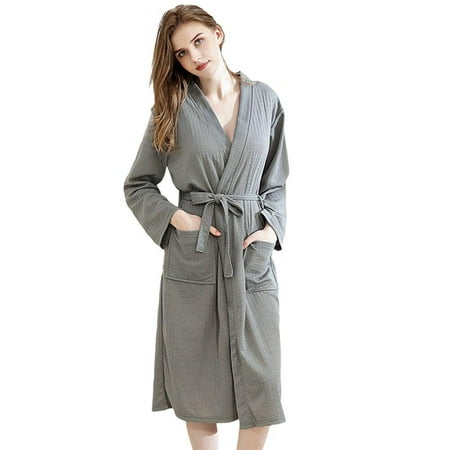 

[BRAND FACTORY PRICE!]Women s Fashionable Soft Robes Clothes Light Robe Bathrobe Ladies Nightgown Home Service
